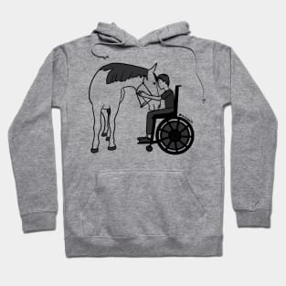 Love my therapy horse Hoodie